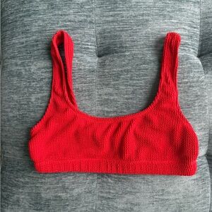 Good American Always Fit Scoop Bikini Top